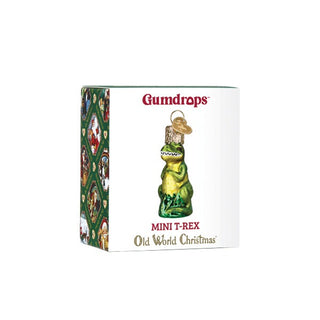 Pre-Order Gumdrops Mini T-rex Ornament 85250