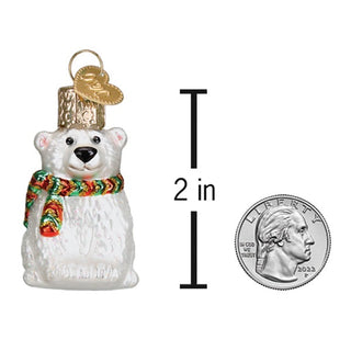 Pre-Order Gumdrops Mini Polar Bear Ornament 85253