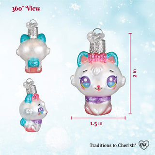 Pre-Order Gumdrops Mini Kawaii Cat Ornament 85264