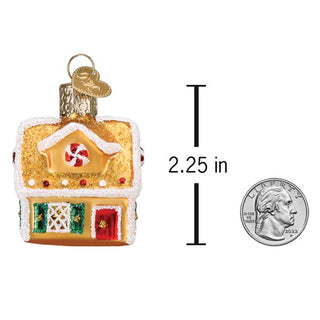 Pre-Order Gumdrops Mini Gingerbread House Ornament 86000