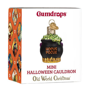 Mini Halloween Cauldron Ornament Gumdrops Collection 86754