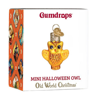 Mini Halloween Owl Ornament Gumdrops Collection 86755