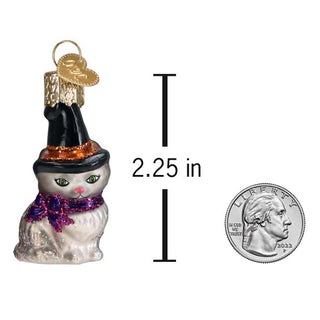 Pre-Order Halloween Gumdrops Mini Witch Cat Ornament 86759