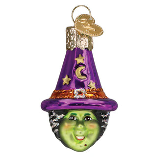 Pre-Order Halloween Gumdrops Mini Witch Head Ornament 86760