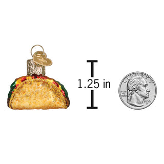 Pre-Order Gumdrops Mini Taco Ornament 87005