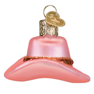 Pre-Order Gumdrops Mini Pink Cowgirl Hat Ornament 87501