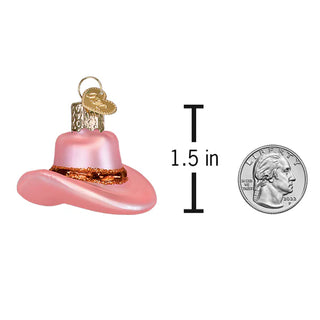 Pre-Order Gumdrops Mini Pink Cowgirl Hat Ornament 87501