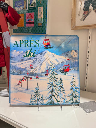 Après Sky At The Slopes SkiingTrinket Tray 4636673