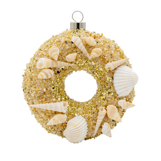 Shell Wreath Coastal Christmas Wreath 93845