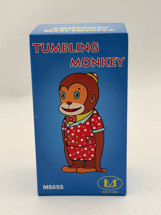 Tin wind-up circus Tumbling Monkey MS655