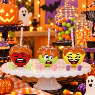 Gasp, Sniffles and Giggles Candy and Carmel Apples Set 28-628307