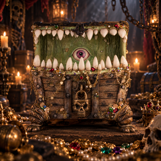 Chester the Treasure Chest Candy Container 28-428212