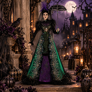 Katherine's Collection 38" Lady Emeralda Evermourn Doll 28-628320
