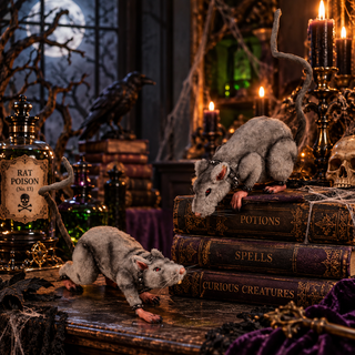Tabletop and Ledge Hanging Rats Set 28-628373