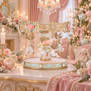 Joyeux Noel French Carousel Cake Plate 28-528851