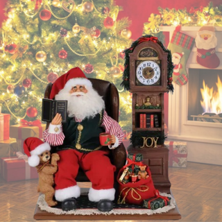 Storytelling Clock Santa ACS-01