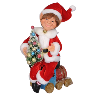 Retired Karen Didion Train Elf CC09-06