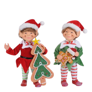 Retired Karen Didion Gingerbread Elf Set CC09-18