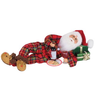 Lying Wine Midnite Snack Santa CC14-11