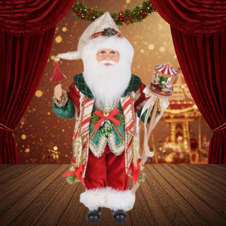 Pre-Order Carnival Carousel Christmas Santa CC16-285