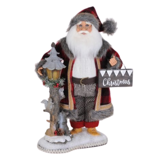 PRE-ORDER Lighted Forest Friends Santa CC16-286
