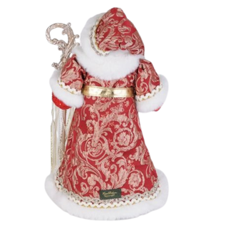 Lighted Crimson Royale Santa CC18-100