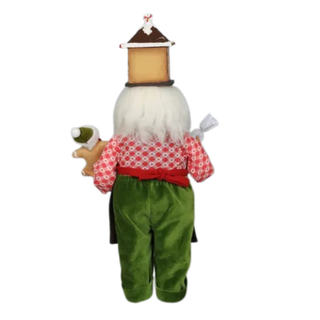 Gingerbread House Santa CC18-12