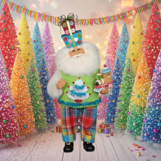 Cheerful Gift Package Santa CC18-13