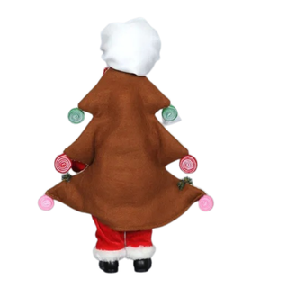 Whimsical Gingerbread Tree Santa CC19-09