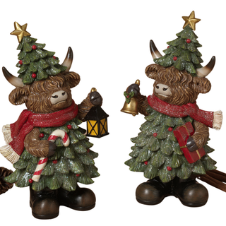 Pre-Order Christmas Tree Highland Cow Set 2868500