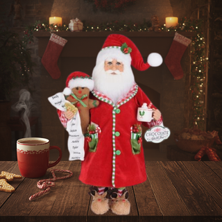 Karen Didion Hot Chocolate Santa CC16-252
