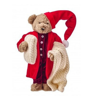 Pre-Order Santa Bear w Blanket MTX78326