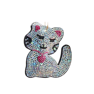 PRE-ORDER Bedazzled Retro Disco Animal Ornament F2457 Cat Elephant Duck Pig Dino F2457