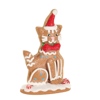 Gingerbread Cat Figurine 4616302-Cat