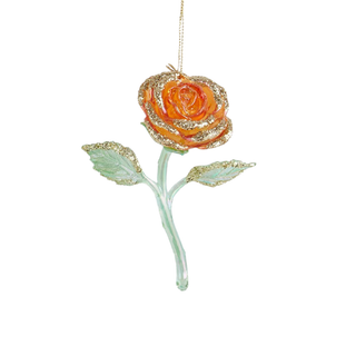 Pre-Order Rose Ornament Pink Yellow Red Orange T3942