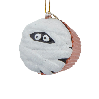 Pre-order Noble Gems™  Glass Halloween Cupcake Ornament HW1946