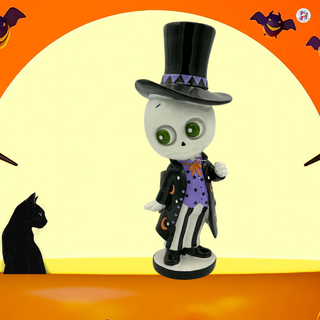 Top Hat Skeleton Boy 29-30519