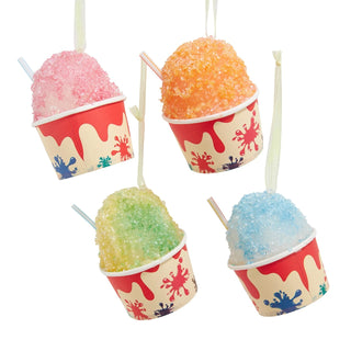 PRE-ORDER Shaved Ice With Straw Ornament Set D4925