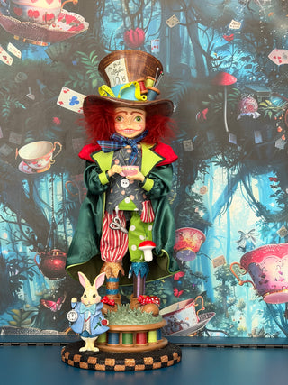 Hollywood Nutcrackers™ Mr. Hatter Nutcracker HA0814 Alice in Wonderland