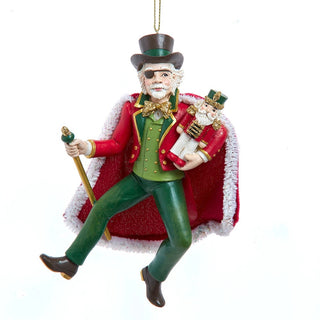 Pre-Order Nutcracker Suite Drosselmeyer With Small Nutcracker Ornament E1003