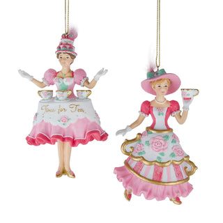 Pre-Order Tea Lady Ornaments Set E1139