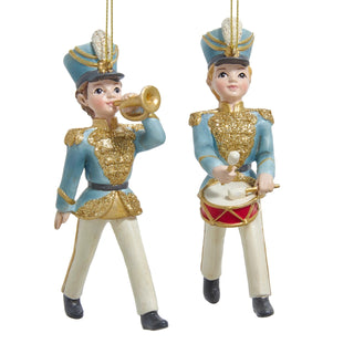 Pre-Order The Nutcracker Suite Ballet Boy & Girl Soldier Ornaments Set E1172