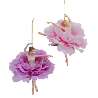 Pre-Order Ballet Flower Skirt Ballerina Ornament Set  E1175