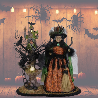 Lighted Haunted Hollow Witch 30th Anniversary Limited Edition HASC-18LE