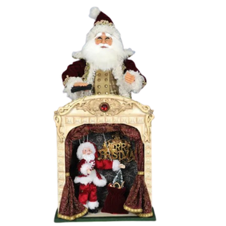 Karen Didion Lighted L.E. Vintage Marionette Santa SC-04LE