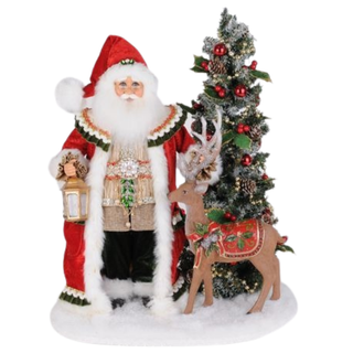 Pre-Order Lighted Woodland Eve of Christmas Santa SC-73