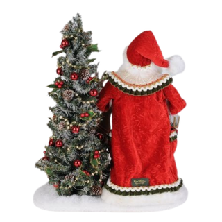 Pre-Order Lighted Woodland Eve of Christmas Santa SC-73