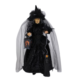 Lighted Enchantress of Midnight Witch HA20-08