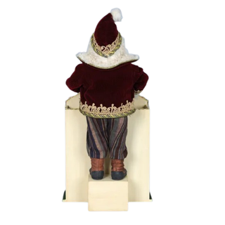 Karen Didion Lighted L.E. Vintage Marionette Santa SC-04LE