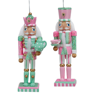 Pre-Order High Tea Pink Nutcracker Ornament Set F2468